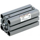 SMC Linear Compact Cylinders CQS C(D)QSX, Compact Cylinder, Double Acting, Single Rod, Low Speed